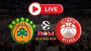 POST GARA PANATHINAIKOS-OLIMPIA MILANO