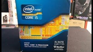 Intel Core i5 3470 unboxing