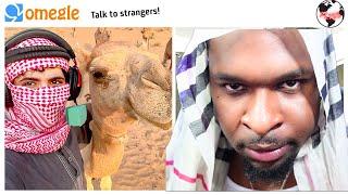 Masked Arab NEEDS to be STOPPED ! | Omegle... But I'm in the DESERT | (REACTION)