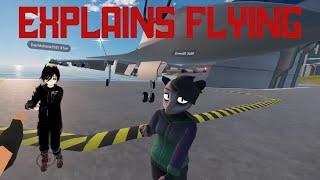 I teach people how to fly in VRChat