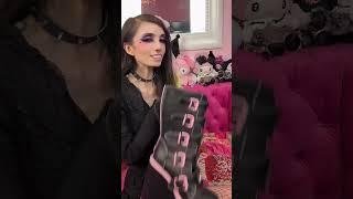 Eugenia Cooney Shows New Platform Boots - June 17, 2025 #eugeniacooney #platforms #boots