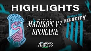 11.9.2024 | Forward Madison FC vs. Spokane Velocity FC - Game Highlights