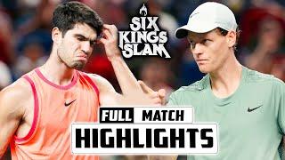 What a Epic Match  - Jannik Sinner vs Carlos Alcaraz Final Highlights - Six Kings Slam 2024