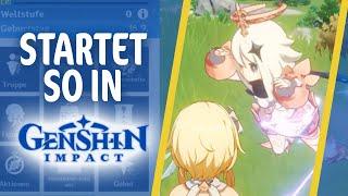 SO STARTET IHR IN GENSHIN IMPACT | Beginner / Anfänger Guide