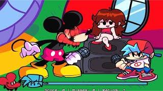 VS Sad Mickey Mouse But it's reanimated + corupted and I colored