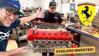 HOW ITS MADE: 1500HP FERRARI V12 ENGINE ASSEMBLY!