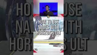 How to Use Grenades with Horizon's Ultimate | Apex Legends Tip #Shorts