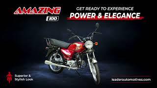 Amazing 100CC Motorcycle - Launched in Pakistan by Leader Autmotive - New 2024 Model