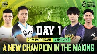 [NP] 2024 PMGO Brazil Main Event | Day 1 | PUBG MOBILE Global Open Brazil