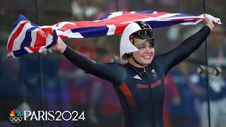 Great Britain puts up WORLD RECORD in final of women's cycling track team sprint | NBC Sports