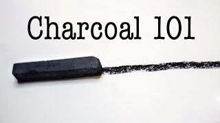 Charcoal 101, all about charcoal drawing.