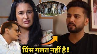 Yuvika Chaudhary Stand With Prince Narula & Reply To to Elvish Yadav !