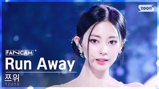 [안방1열 직캠4K] 쯔위 'Run Away' (TZUYU FanCam) @SBS Inkigayo 240908