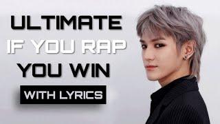 ULTIMATE IF YOU RAP, YOU WIN CHALLENGE | WITH LYRICS | VERY HARD