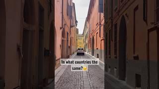 Sometimes i don’t understand how drivers manage here with this #italy #4k #travel #shorts