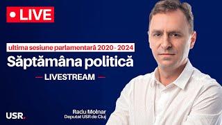 Săptămâna politică cu deputat Radu Molnar - Sondaje! Ultima zi de campanie!!! (dar nu chiar)