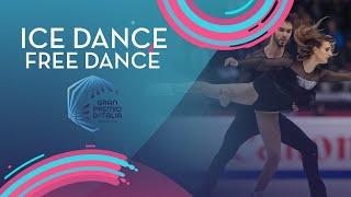 Ice Dance Free Dance | Gran Premio d'Italia 2021 | #GPFigure