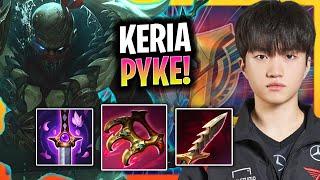 KERIA IS SO GOOD WITH PYKE! | T1 Keria Plays Pyke Support vs Nautilus!  Season 2024