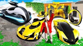 ich KLAUE MILLIONÄR ZUKUNFT AUTOS in GTA 5 RP!