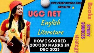 My study sources to score 200 marks to qualify UGC NET English Dec2023@LitLiteratureAnkita