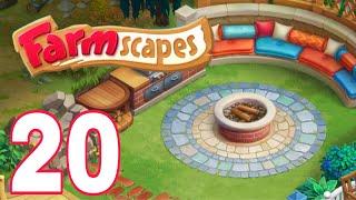 FARMSCAPES (Playrix) - Gameplay Walkthrough Part 20 iOS / Android Farmscapes Full Game Day 11