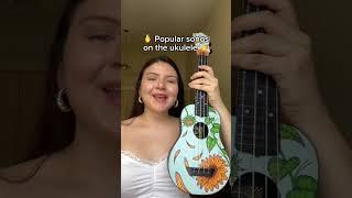 Learn how to play a popular song on Ukulele (EASY) #shorts #ukulele #flightukulele