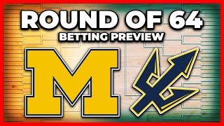 March Madness 2025 Round of 64 Preview - 5. Michigan vs 12. UC San Diego