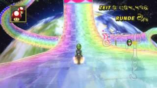 Mario Kart Wii- Abkürzung (Regenbogenboulevard/rainbow road) [HD]