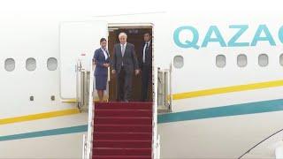 GLOBALink | Kazakh President Tokayev in Xi'an for China-Central Asia Summit