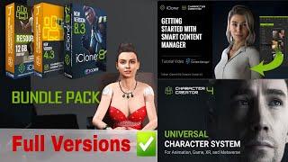 iclone 8 Full With Resources Pack | Character Creator 4 | Headshot Plugin |iClone 8 Unreal Engine 5