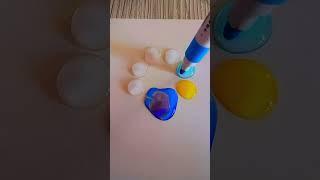 Mixing colors #art #colormixing #satisfying