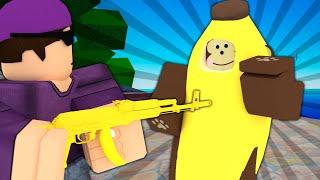 I found a real monkey skin, so I 1v1'd him.. (Roblox Arsenal)