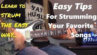 Easy Tips For Strumming Your Favorite Songs | GuitarZoom.com