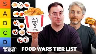 US vs UK Entire KFC Menu Ranked | Food Wars Tier List | Insider Food