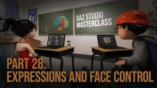 Creating Expressions with Face Controls - Daz Masterclass #28