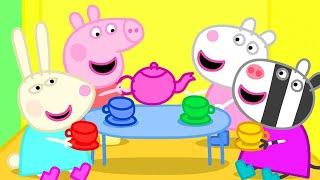 Peppa Pig is Having a Tea Party in Her Tree House