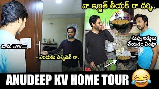 Anudeep KV Home Tour | Priyadarshi | Nabha Natesh | Darling Movie Promotions | News Buzz