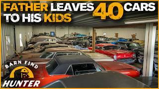 Three SISTERS Inherit 40 Amazing Barn Finds From FATHER | Barn Find Hunter