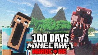 I Spent 100 Days on a Horror Island in Hardcore Minecraft