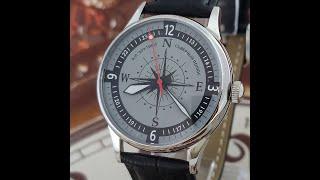 Watch RAKETA Arctic Dial Style Compass