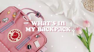 ️ what’s in my backpack // university student edition 2022