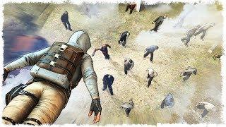 КАК ВЫЖИТЬ СРЕДИ 100 ЗОМБИ В PUBG?!