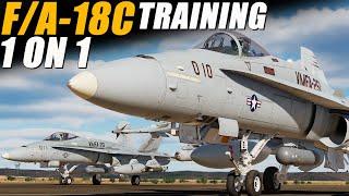 Awesome Training Mission in the DCS F/A-18C Hornet!