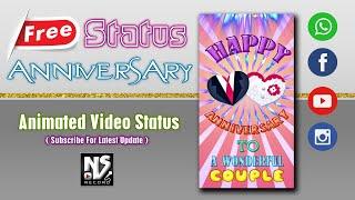 Happy Anniversary Status | Happy Marriage Anniversary | Full Screen | NVS Record