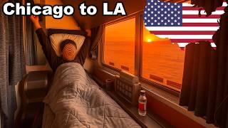 Riding America's LUXURY SLEEPER TRAIN Chicago to Los Angeles  Amtrak Southwest Chief