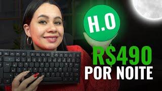 R$490,00 COM TRABALHO HOME OFFICE NOTURNO como ganhar dinheiro na internet PODE COMEÇAR HOJE