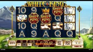 White King Slot, MAX Stakes, 3x FREE SPINS & BIG ingame WINS