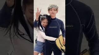 Kim Taehyung and Kim Jennie#jennie#taehyung#taennie#kpop#shorts