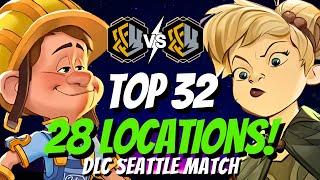 I Played Against the 28-Locations Deck  That Shocked DLC Seattle | Match Replay & Analysis