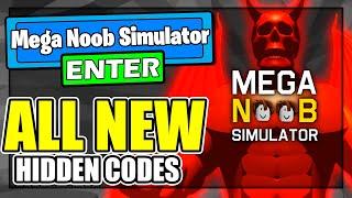 Mega Noob Simulator (OCTOBER 2021) CODES *HALLOWEEN* ALL NEW ROBLOX Mega Noob Simulator CODES!